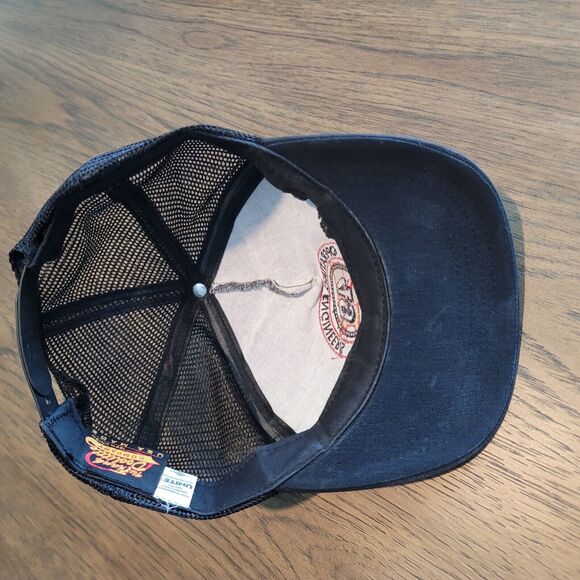 Operating Engineers Union Local 49 Hat cap BLACK & GREY snapback Vtg - Picture 4 of 7